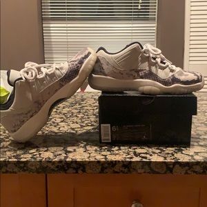 Snakeskin Jordan 11 Retro Low